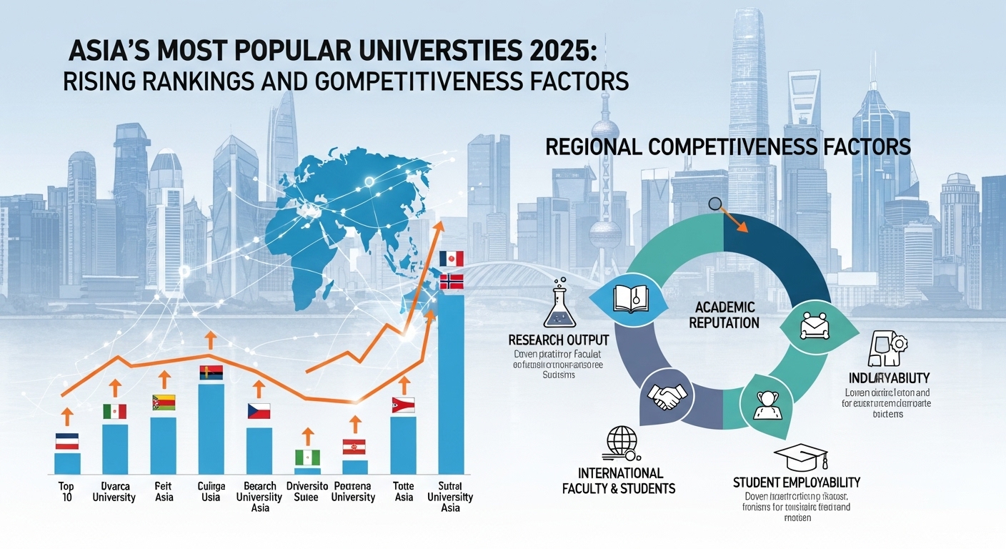 Universitas Populer di Asia 2025: Kenaikan Peringkat dan Faktor Daya Saing Regional